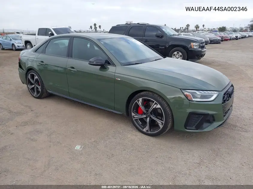 2025 Audi A4