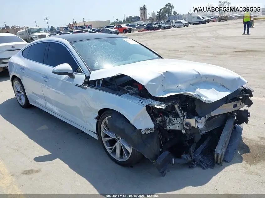 2021 Audi A5