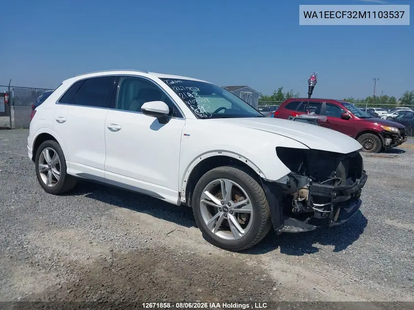 2021 Audi Q3
