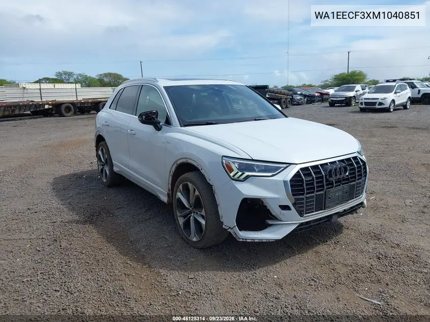 2021 Audi Q3