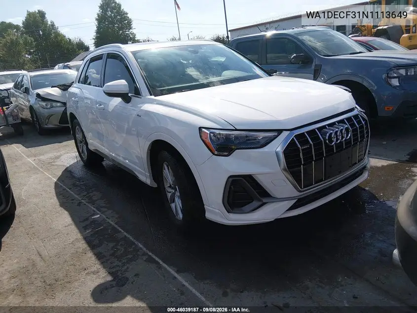 2022 Audi Q3