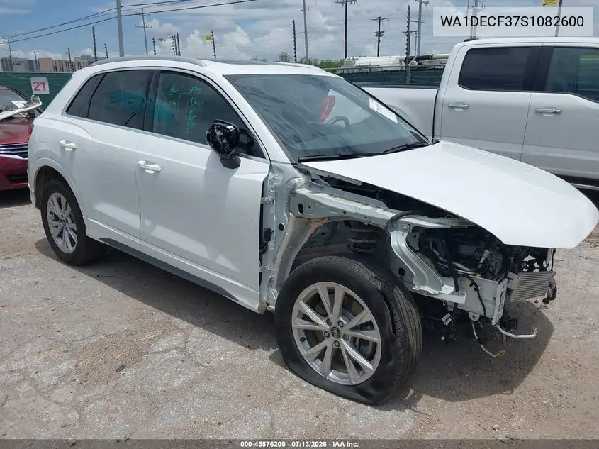 2025 Audi Q3 — IAAI lot #45576209