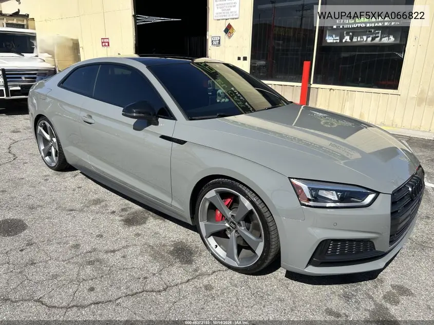 2019 Audi S5 — IAAI lot #46372153