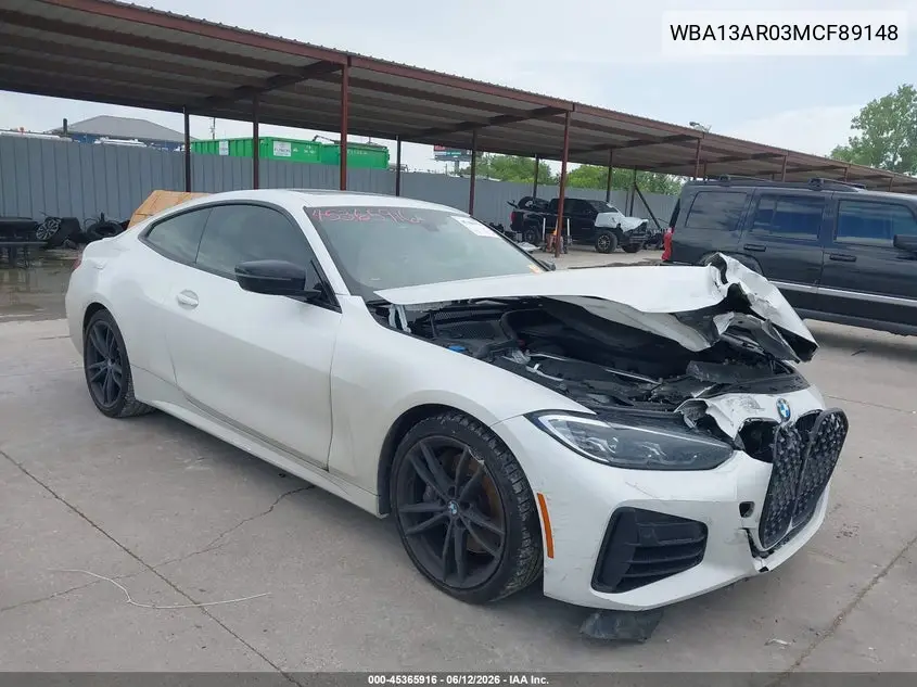 2021 BMW 4er