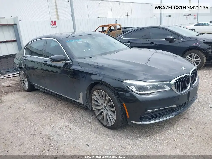 2017 BMW 7er
