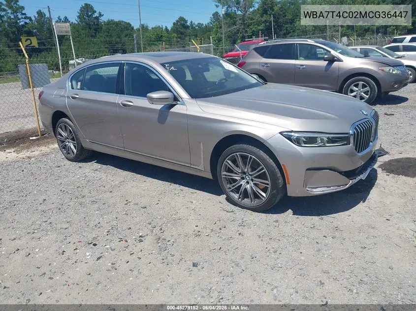 2021 BMW 7er