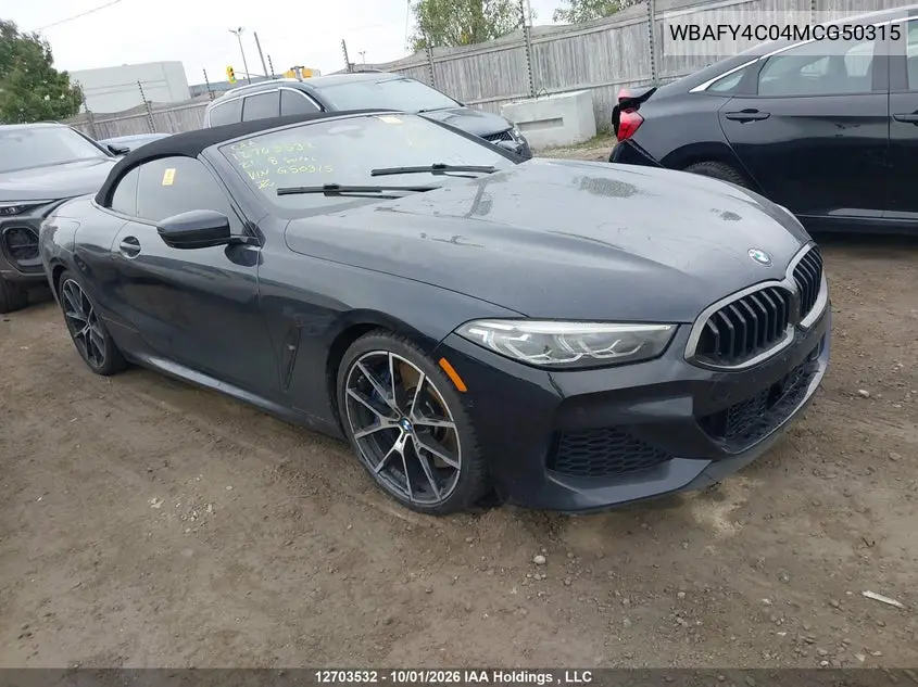 2021 BMW 8er