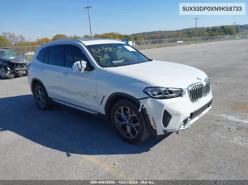 2022 BMW X3