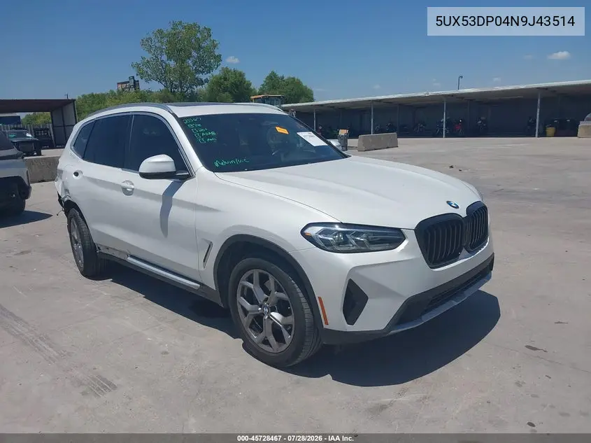 2022 BMW X3