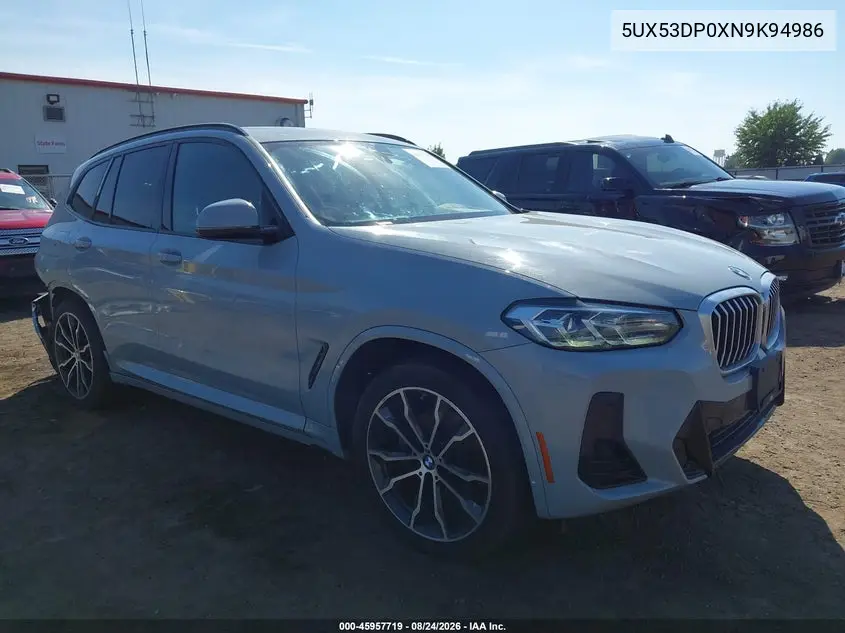 2022 BMW X3