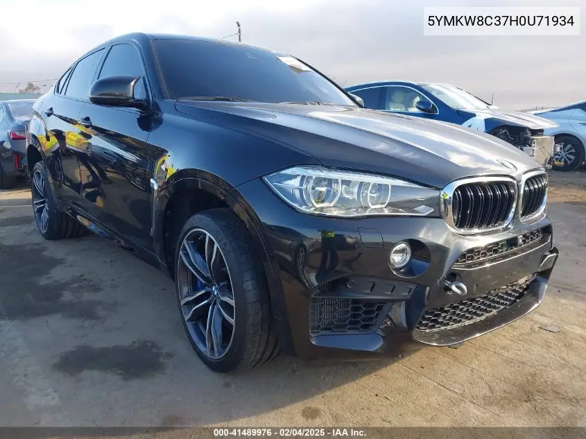 2017 BMW X6 M