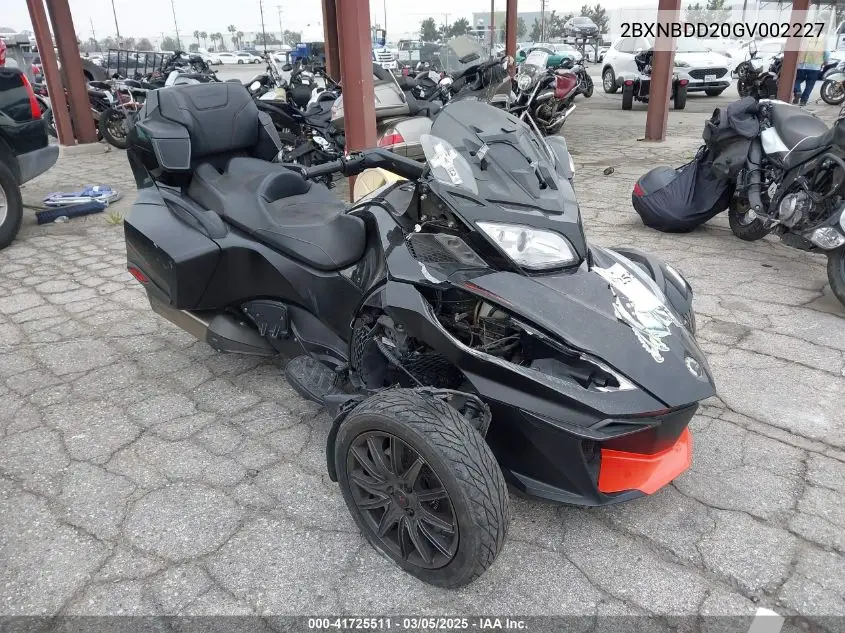2016 Can-Am spyder