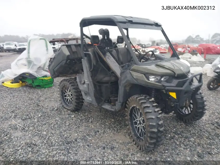 2021 Can-Am traxter