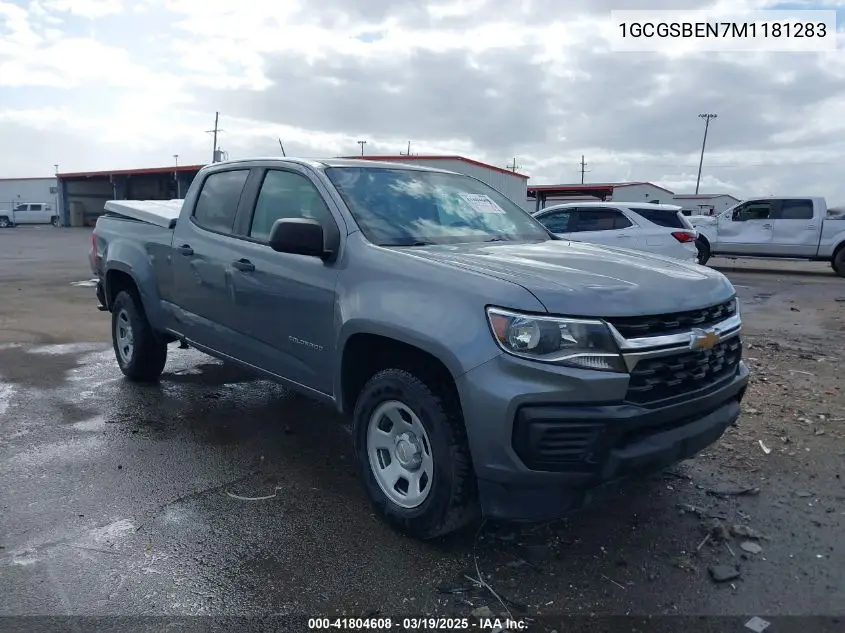 2021 Chevrolet Colorado