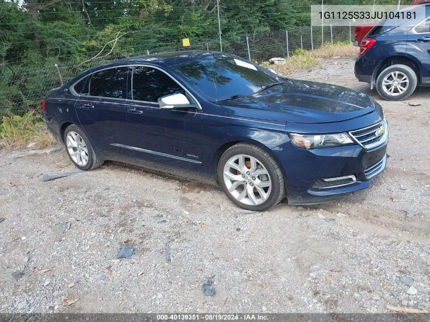 2018 Chevrolet Impala