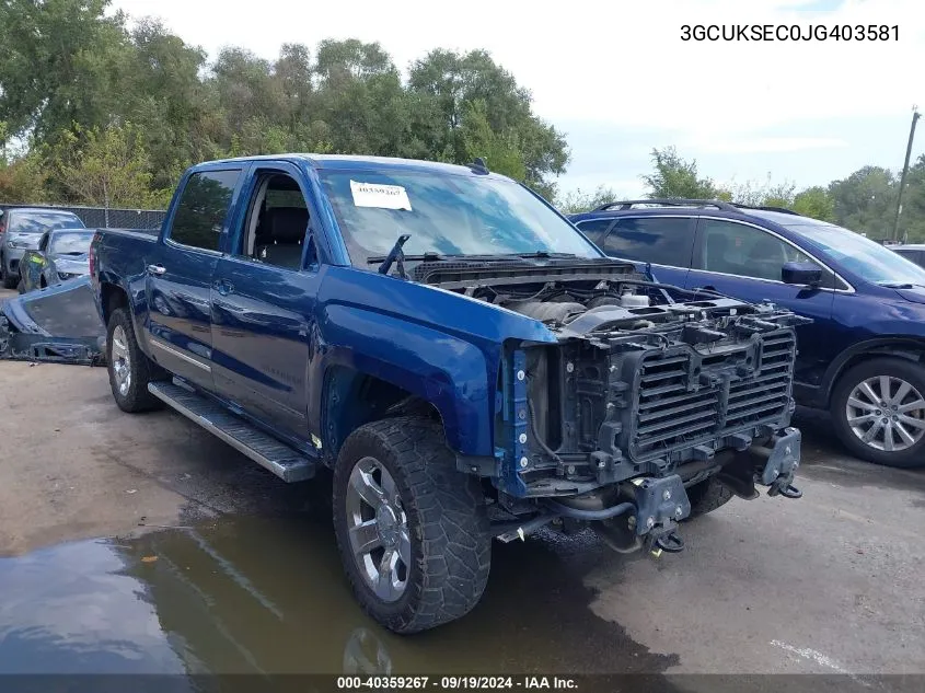 2018 Chevrolet Silverado