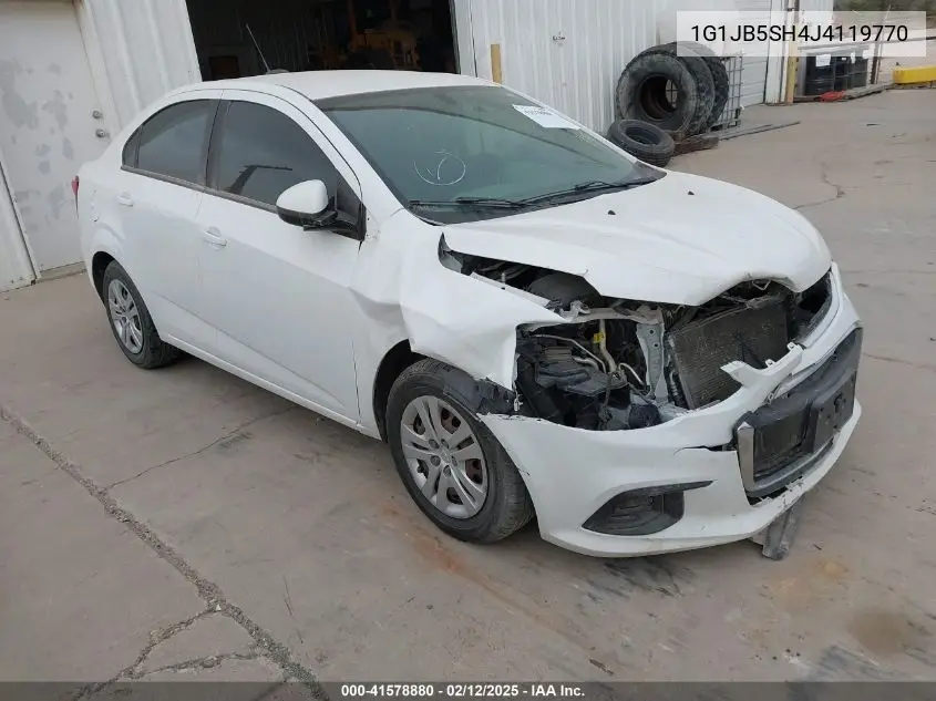 2018 Chevrolet Sonic