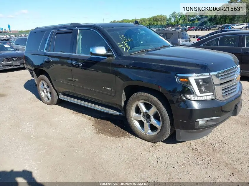 2016 Chevrolet Tahoe