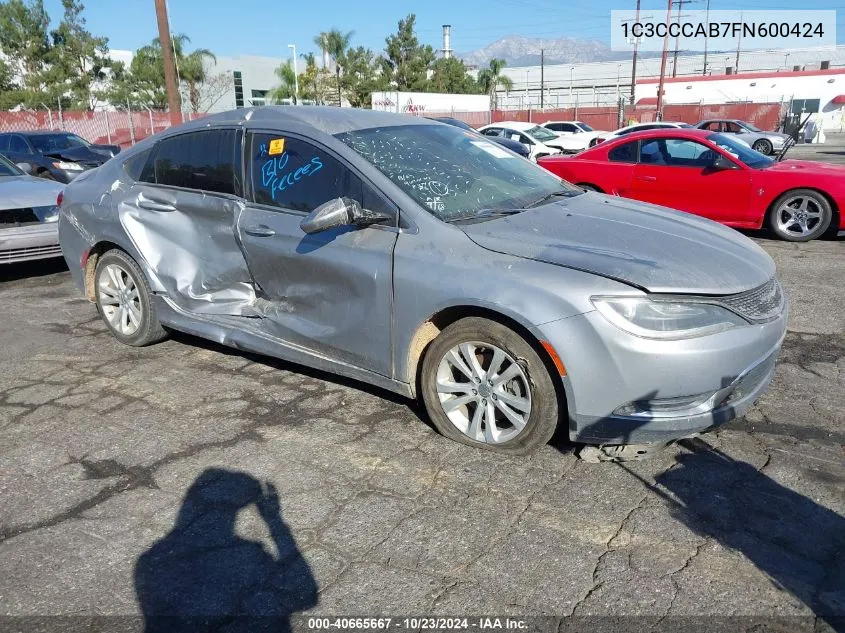 2015 Chrysler 200