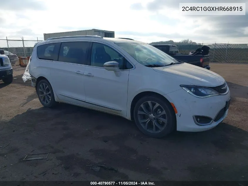 2017 Chrysler Pacifica