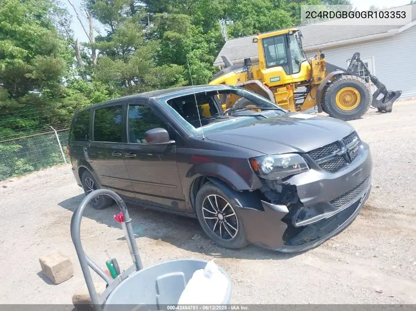 2016 Dodge Caravan