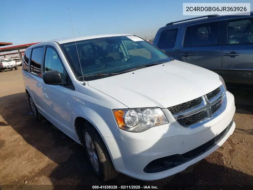 2018 Dodge Caravan