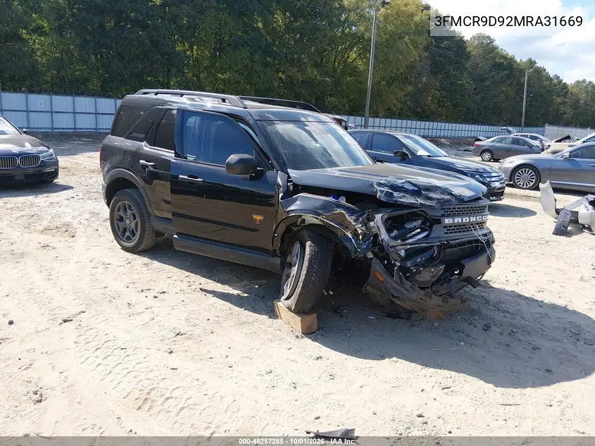 2021 Ford Bronco Sport