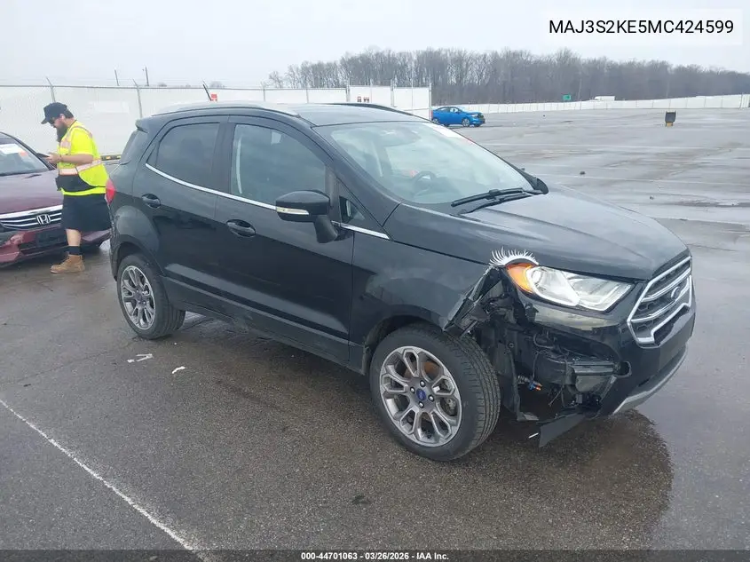 2021 Ford EcoSport — IAAI lot #44701063