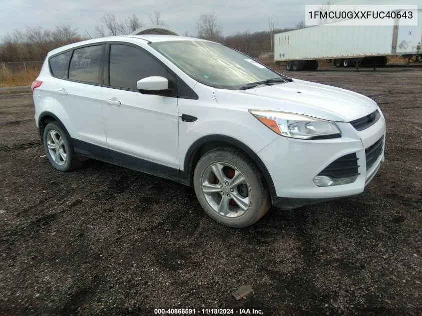 2015 Ford Escape