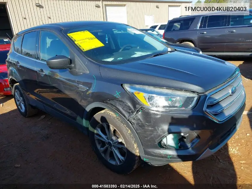 2019 Ford Escape
