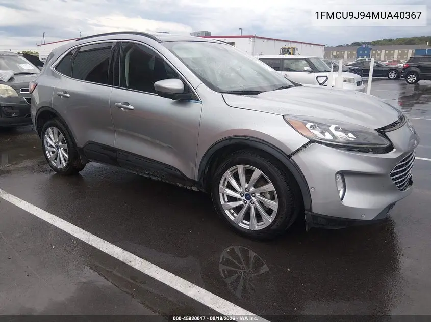 2021 Ford Escape