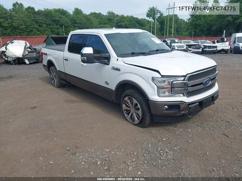 2019 Ford F-150 — IAAI lot #45506991