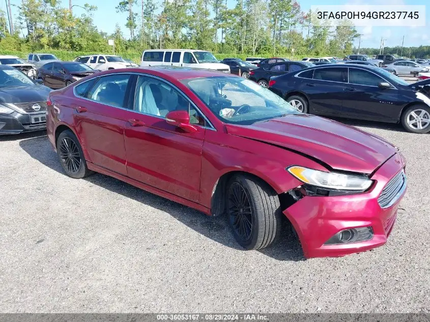 2016 Ford Fusion