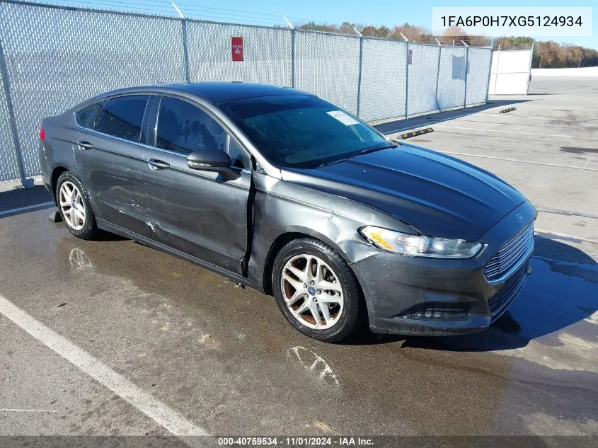 2016 Ford Fusion