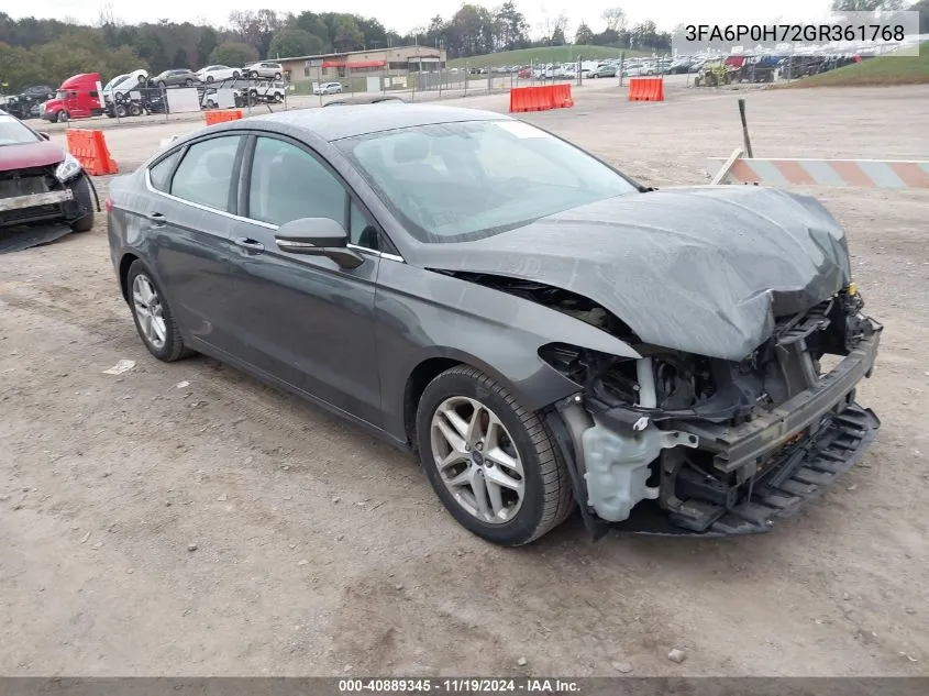 2016 Ford Fusion