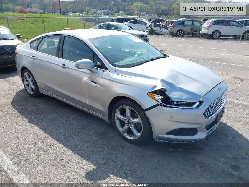2016 Ford Fusion