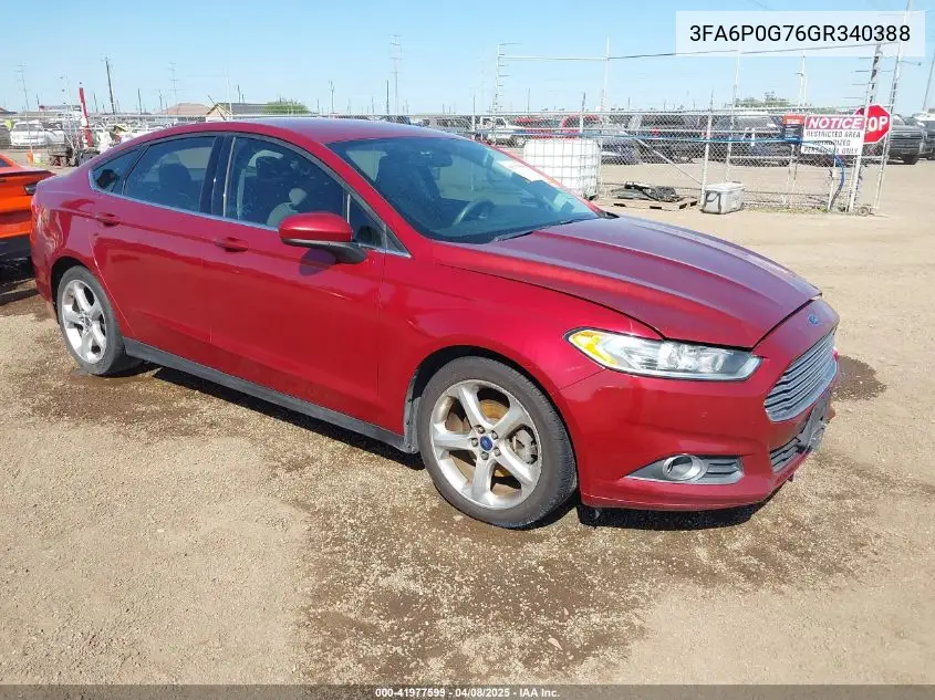 2016 Ford Fusion