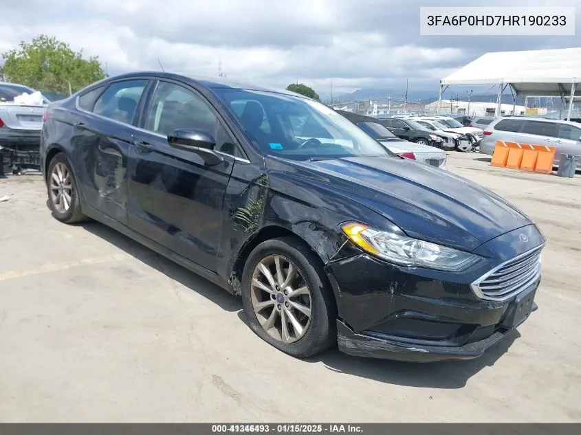 2017 Ford Fusion