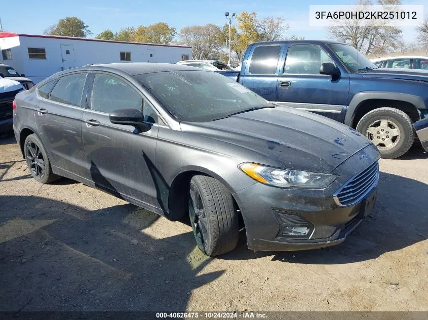 2019 Ford Fusion