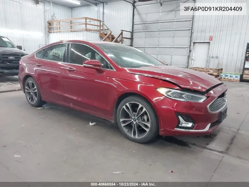 2019 Ford Fusion