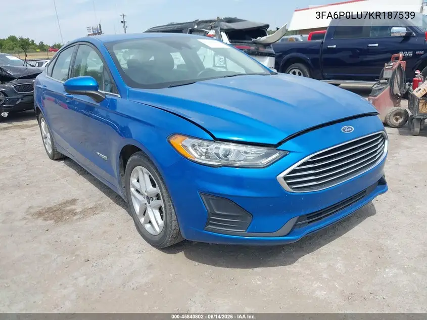 2019 Ford Fusion
