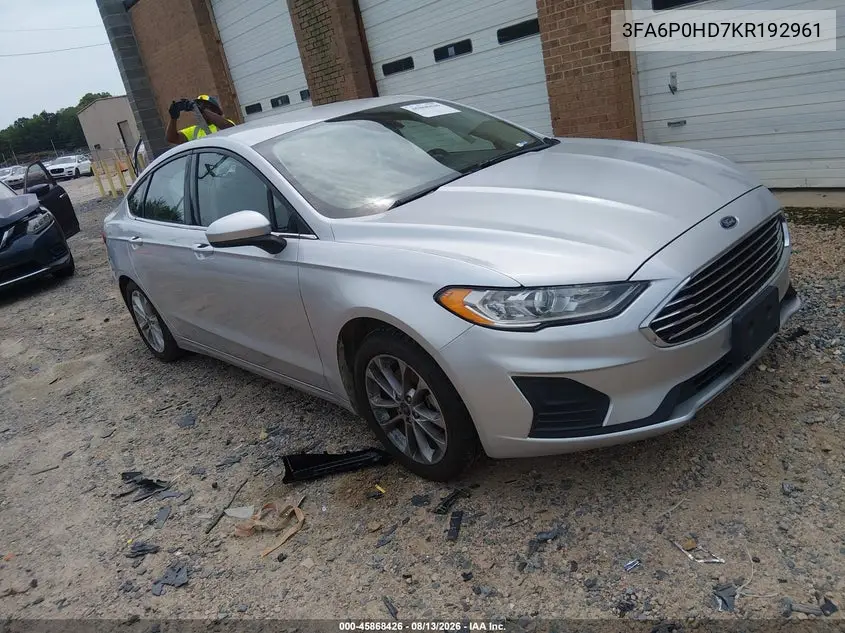 2019 Ford Fusion