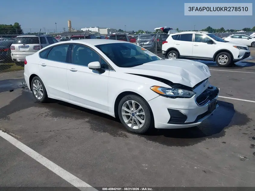 2019 Ford Fusion