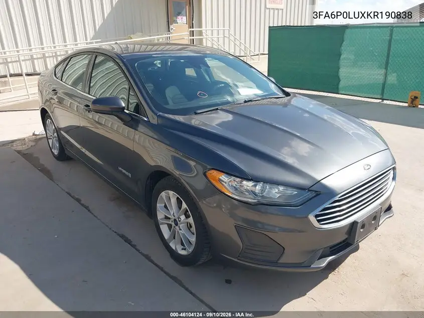 2019 Ford Fusion