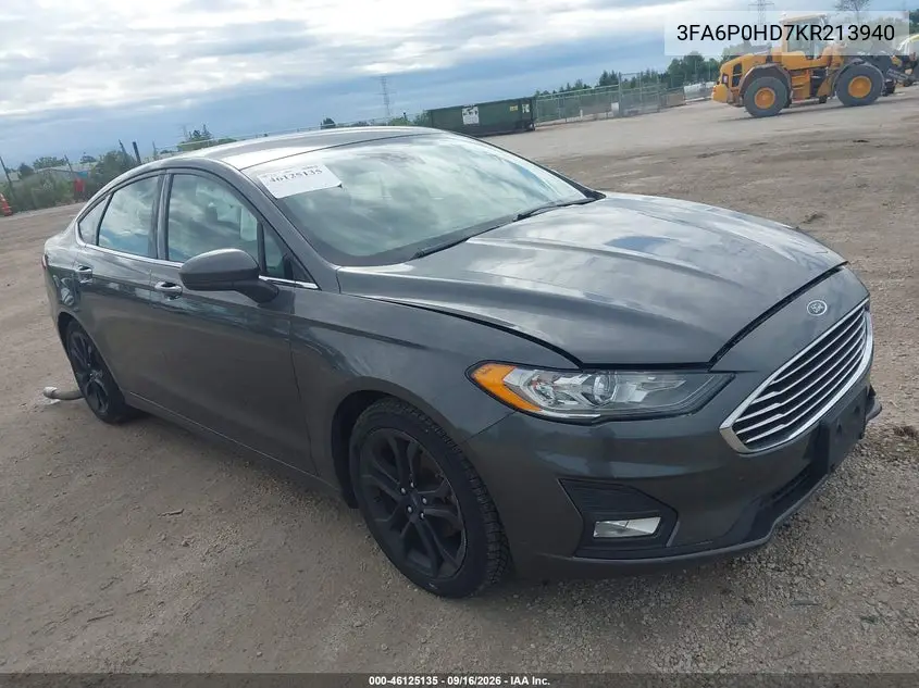2019 Ford Fusion