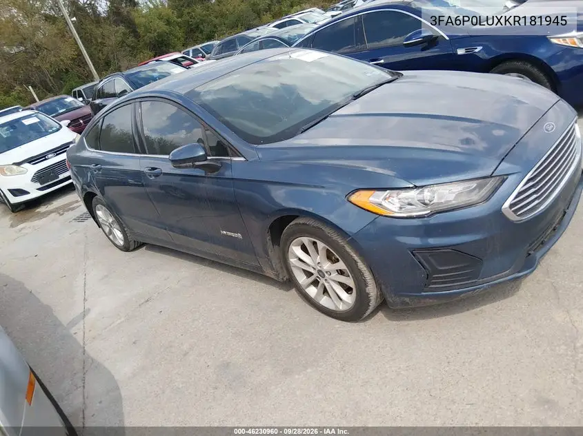 2019 Ford Fusion