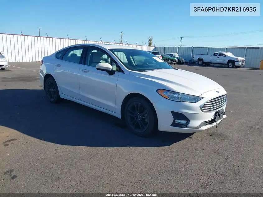 2019 Ford Fusion