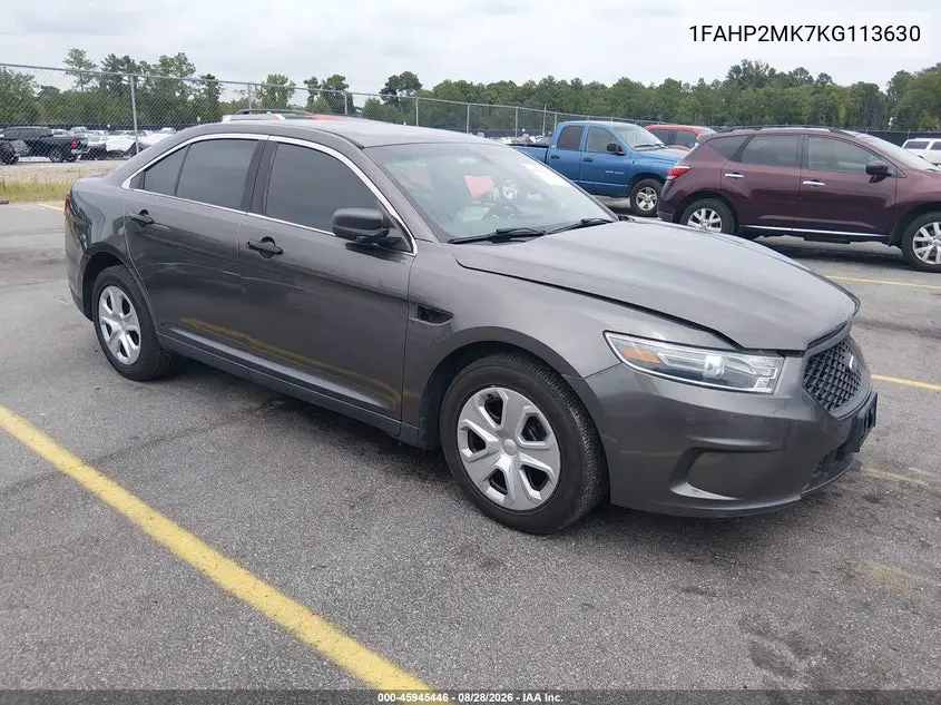 2019 Ford Police