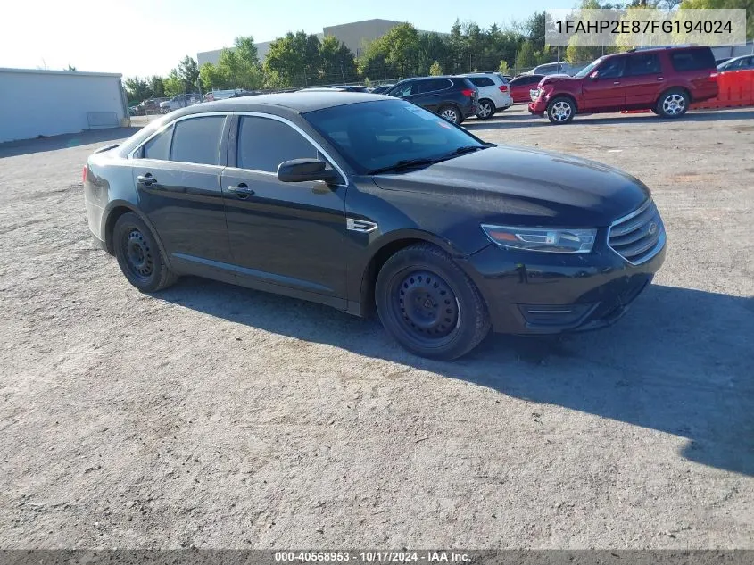2015 Ford Taurus