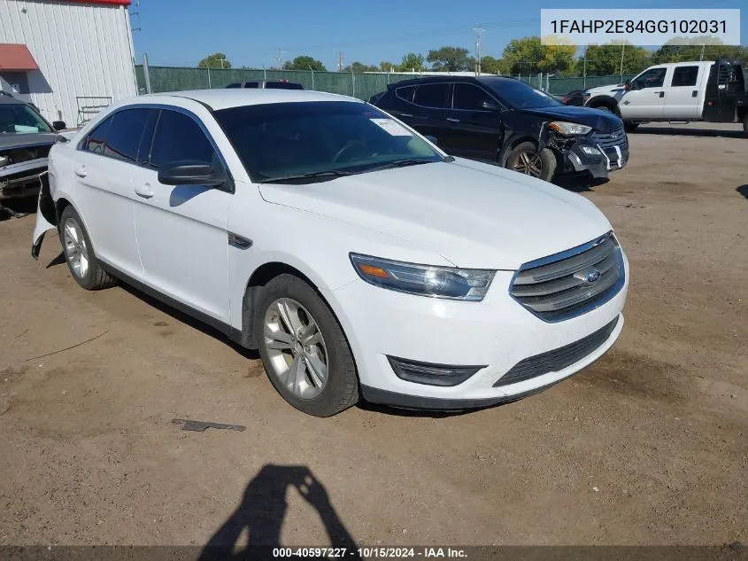 2016 Ford Taurus